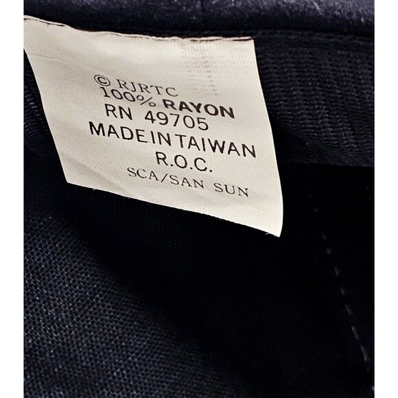 VTG Winston Hat Nascar Racing The Wrap Mens Snapback Plush Fabric Blk 90s EUC! - Picture 10 of 13